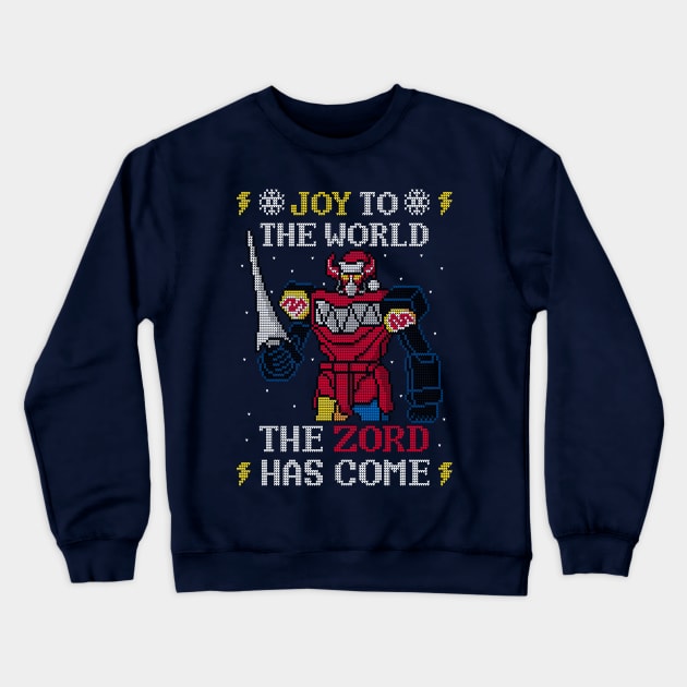 The Zord Has Come! Crewneck Sweatshirt by Raffiti